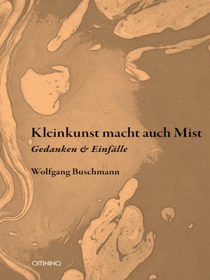 cover image of Kleinkunst macht auch Mist